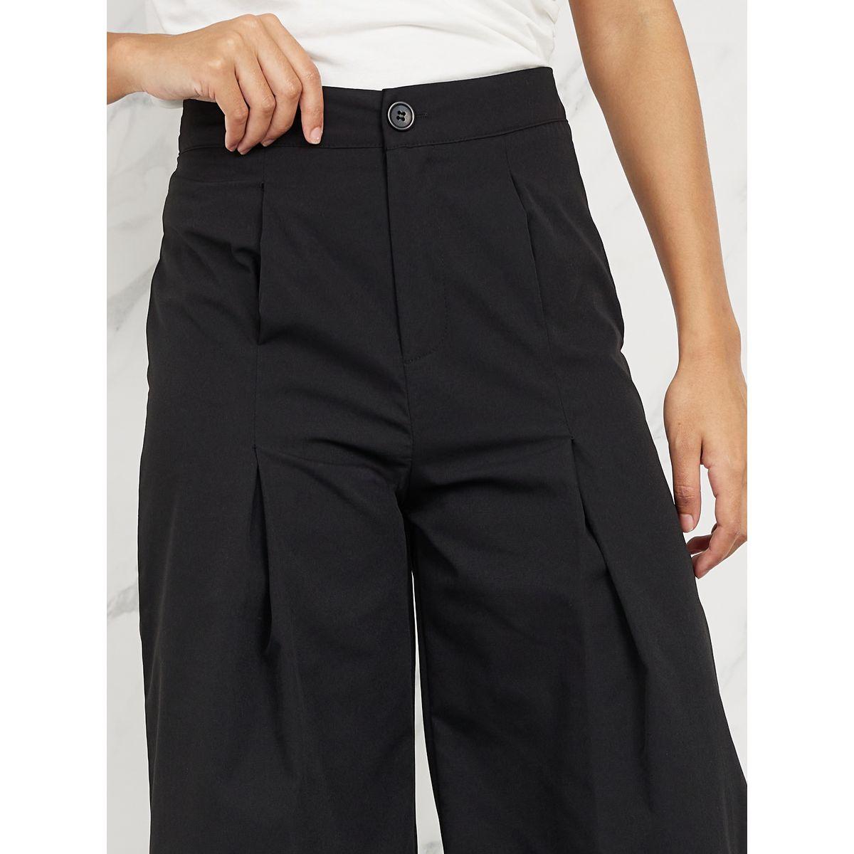 بنطال بارجل واسعة خصر عالي-women-clothing-bottoms-trousers-image-3