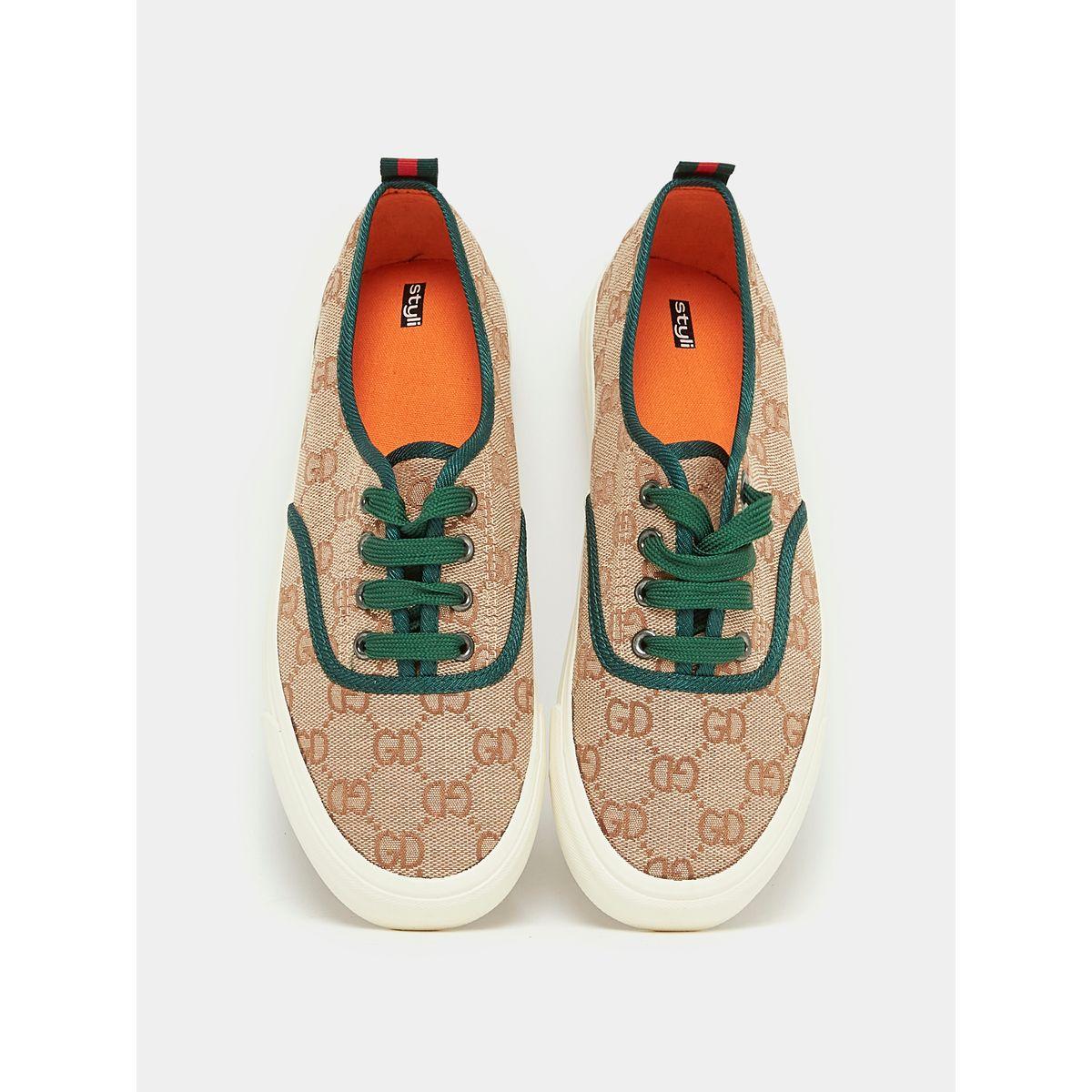 حذاء سنيكرز مطبع برباط غلق-women-shoes-sneakers-image-6