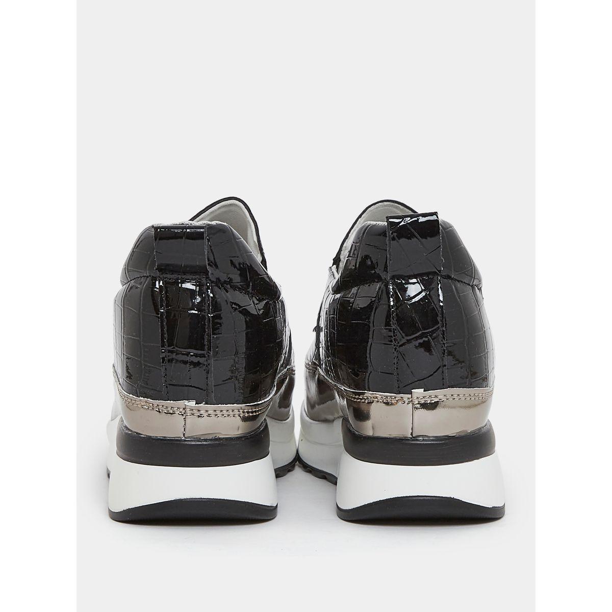 Styli Textured Leather Look Slip On Shoes-women-shoes-sneakers-image-5