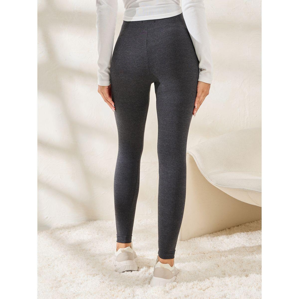 ليقنز بطول الكاحل مع خصر بتفاصيل متقاطعة-women-clothing-bottoms-leggings-image-4