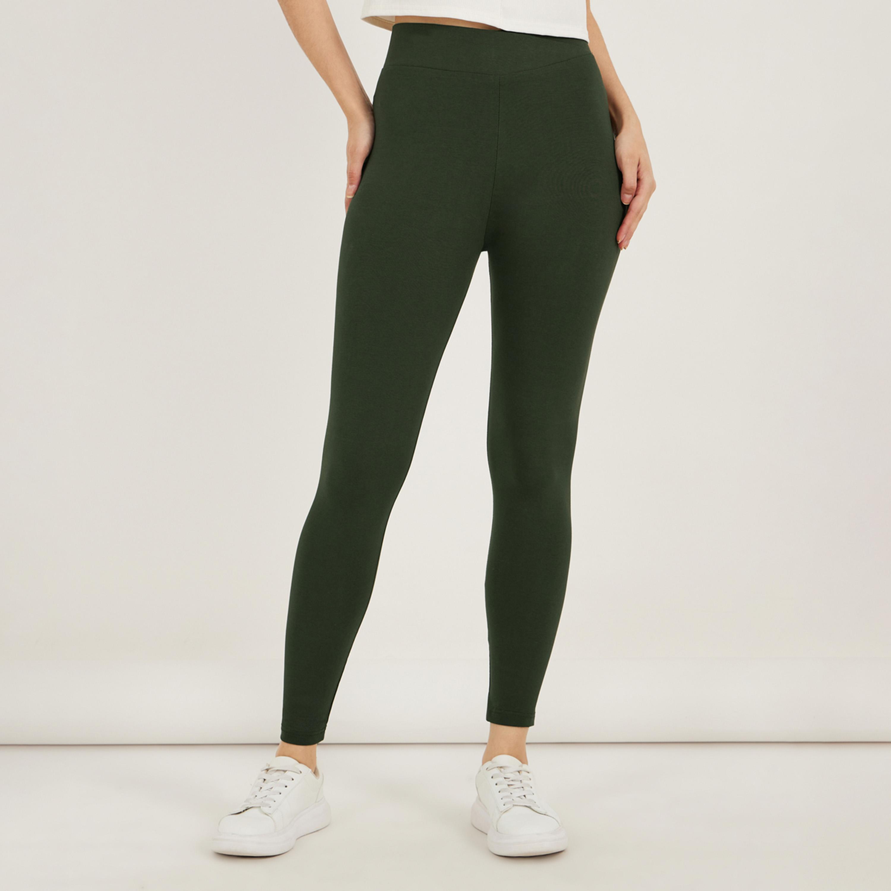 ستايلي - فيزون بطول الكاحل بحزام خصر متقاطع-women-clothing-sportswearandactivewear-bottoms-image-2