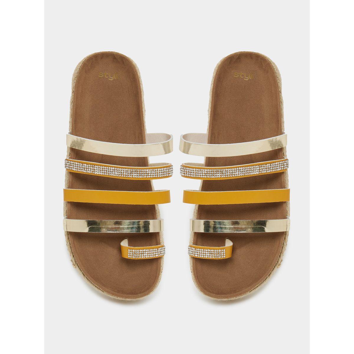 Styli Toe Loop Rhinestone Multi Strap Platform Espadrille Sandals-women-shoes-heels-image-7