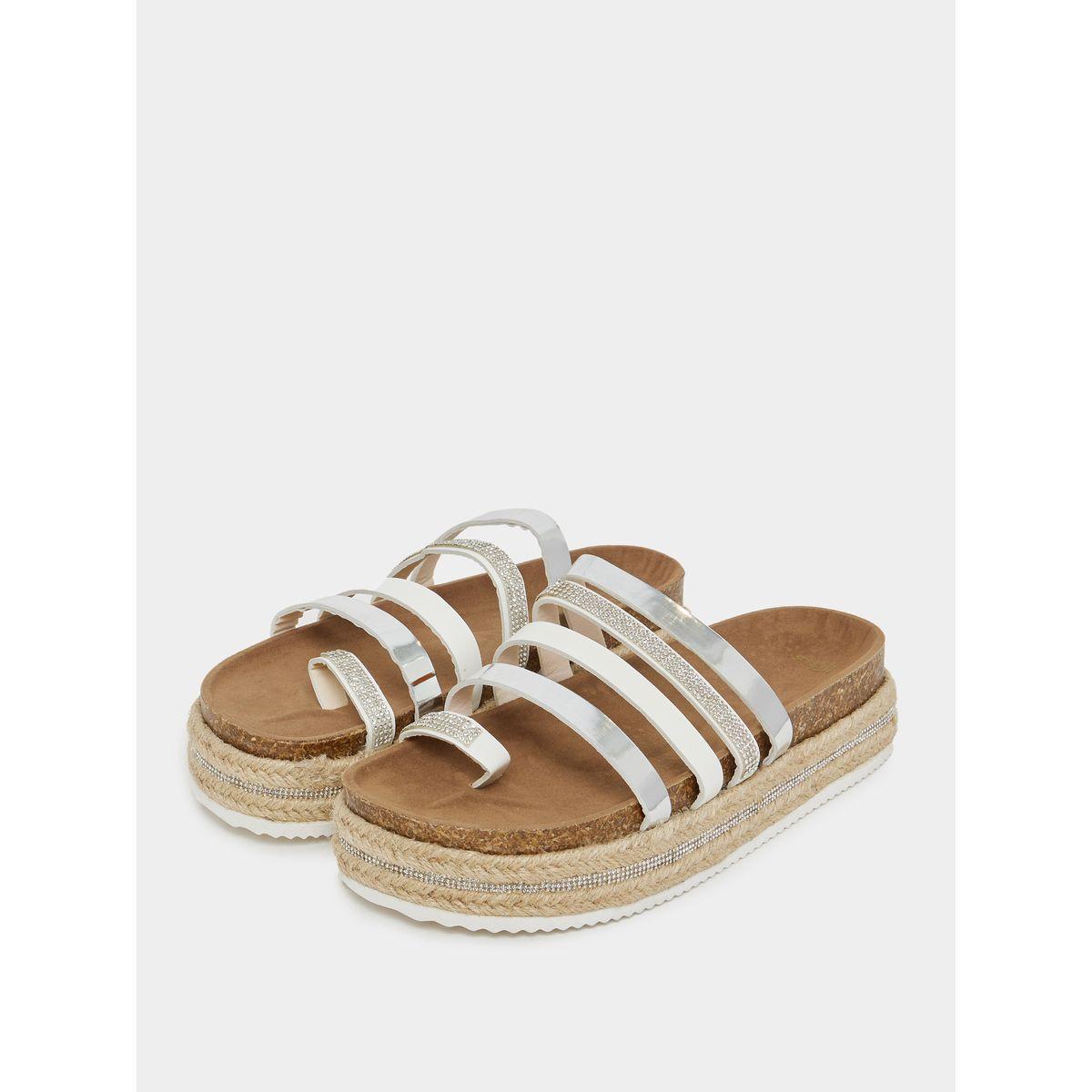 Styli Toe Loop Rhinestone Multi Strap Platform Espadrille Sandals-women-shoes-heels-image-3