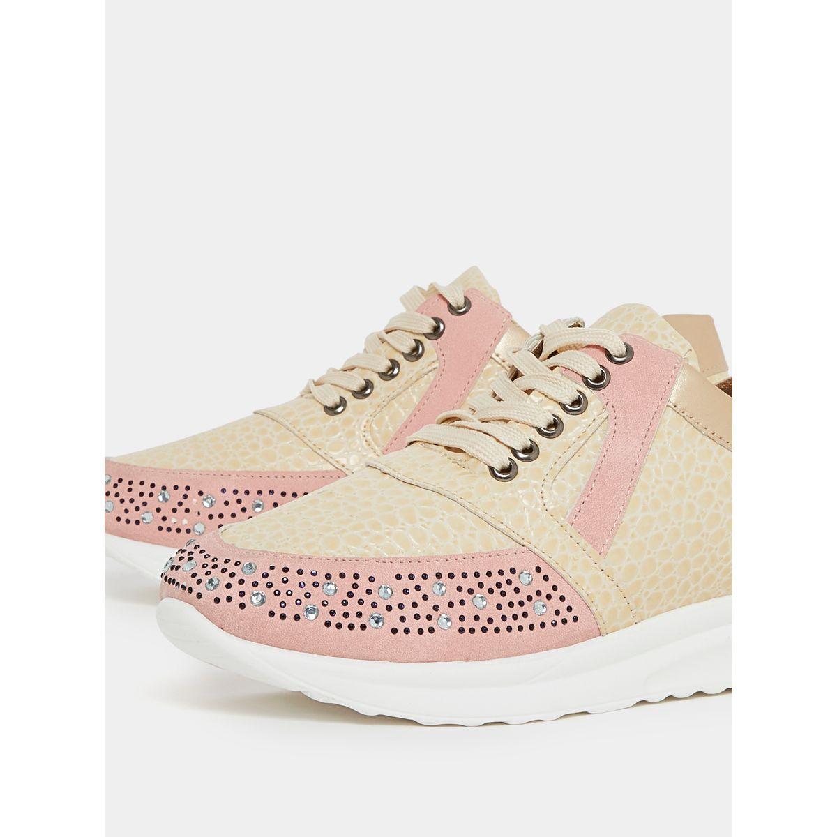 Styli Chrome Printed Embellished Casual Shoes-women-shoes-sneakers-image-4