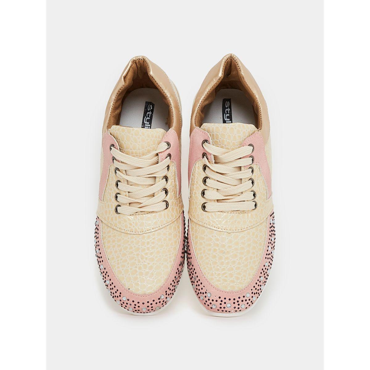 Styli Chrome Printed Embellished Casual Shoes-women-shoes-sneakers-image-6