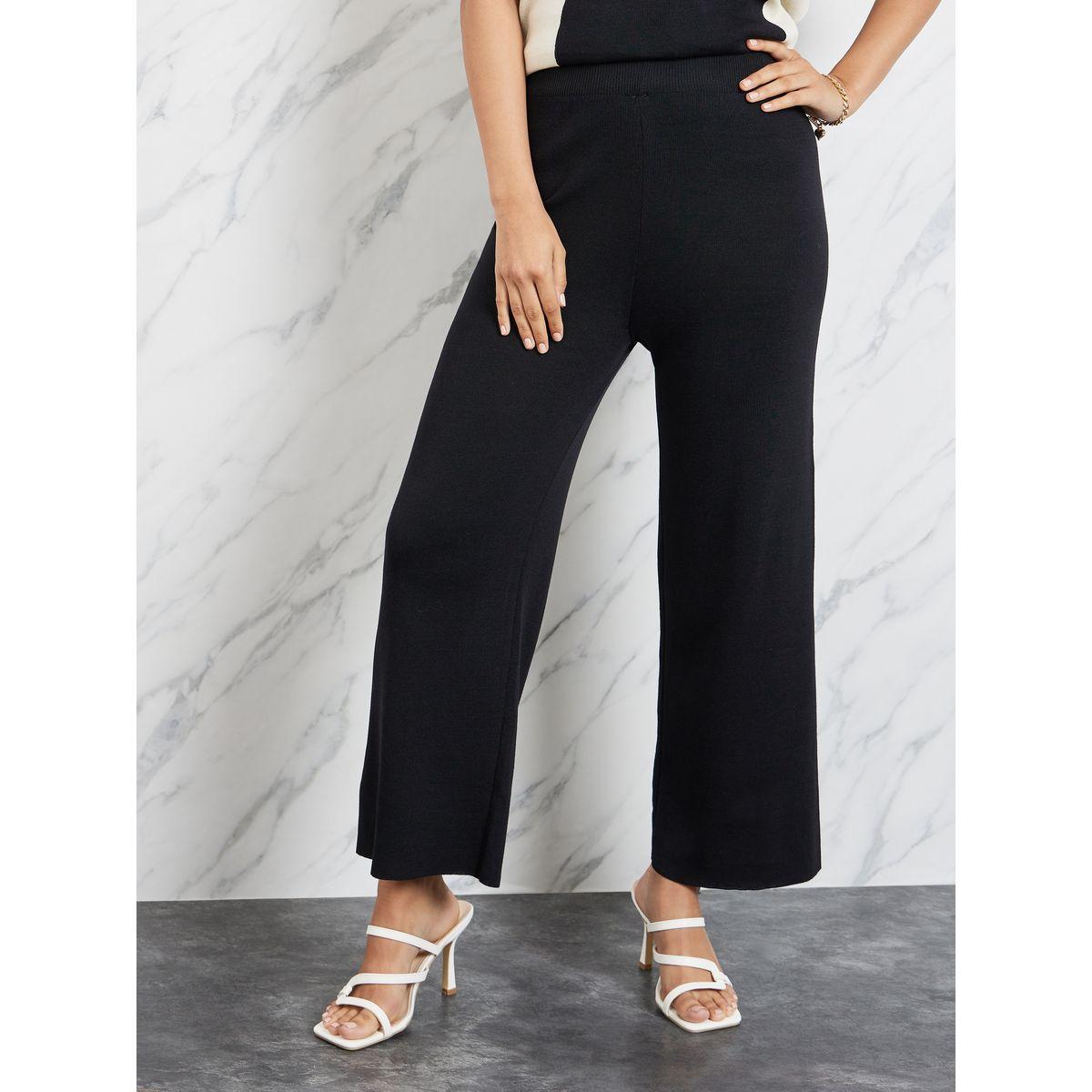 Styli Colorblock Knit Top & Straight Leg Pants Set-women-clothing-coordsets-image-6