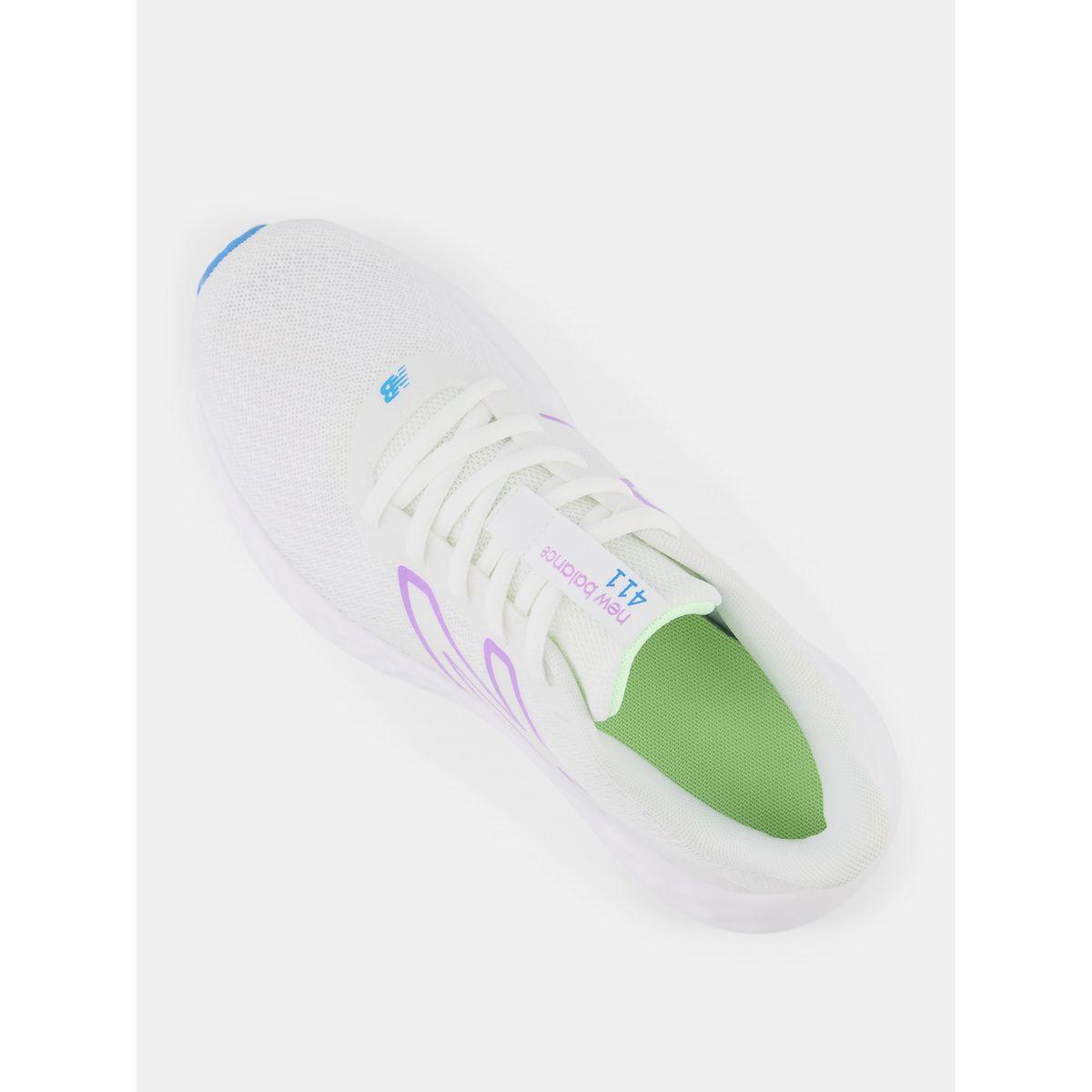 New Balance 411 Contrast Logo Mesh Sneakers-sports-women-shoes-image-5