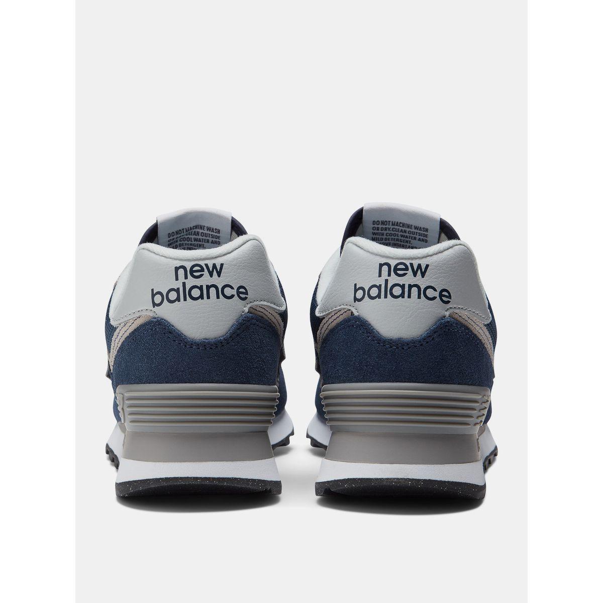 New Balance 574 Textured Lace Up Sneakers-women-shoes-sneakers-image-5