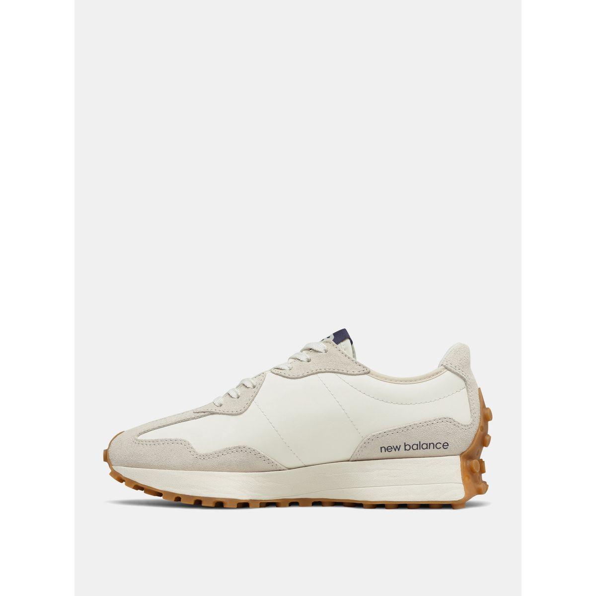 New Balance 327 Leather Look Lace Up Sneakers-women-shoes-sneakers-image-3