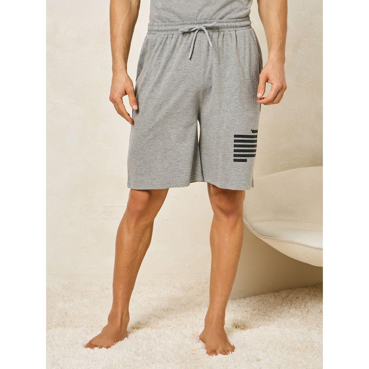Styli Unwind Graphic Print Crew Neck T-Shirt & Short Set-men-clothing-nightwear-sets-image-4