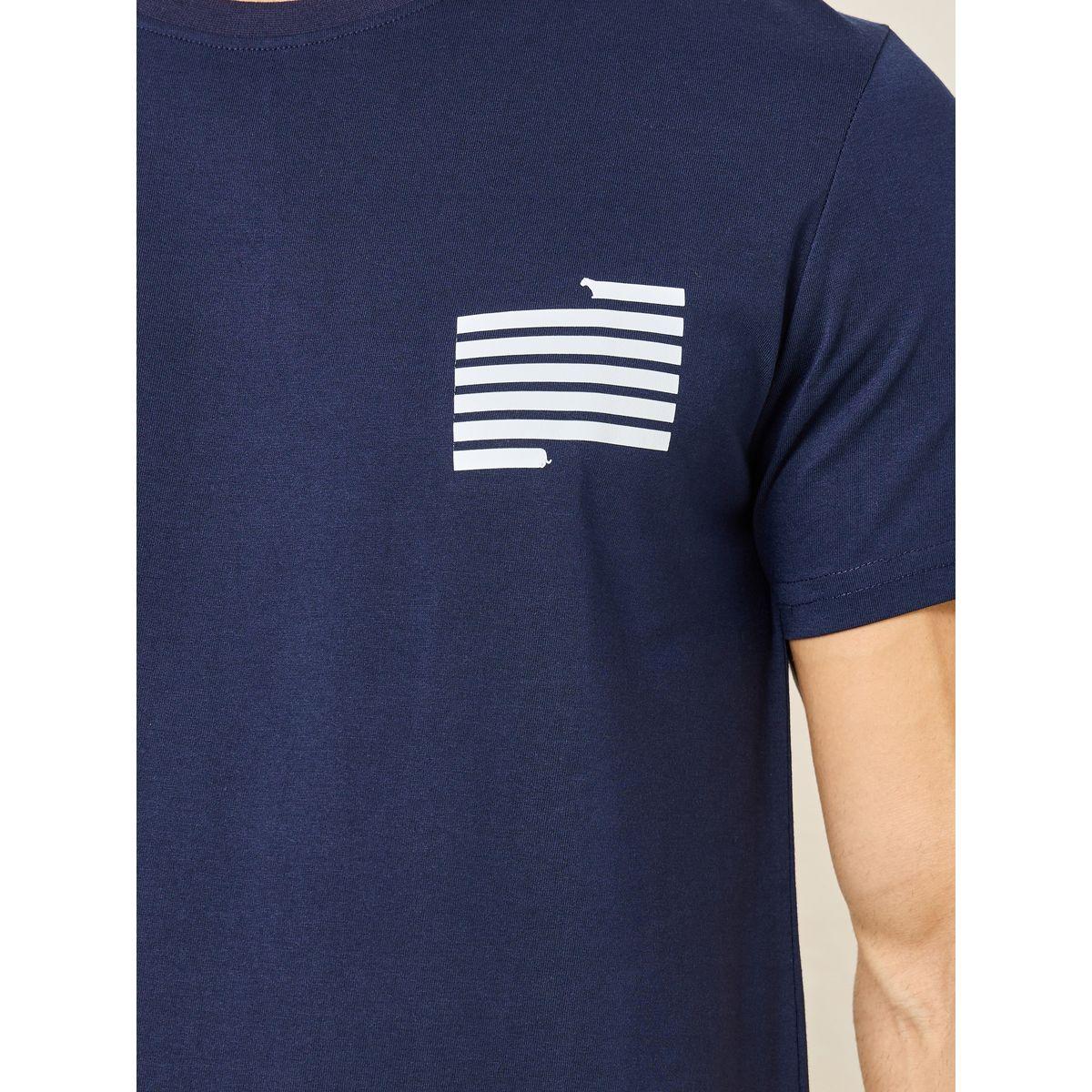 Styli Unwind Graphic Print Crew Neck T-Shirt & Short Set-men-clothing-nightwear-sets-image-3