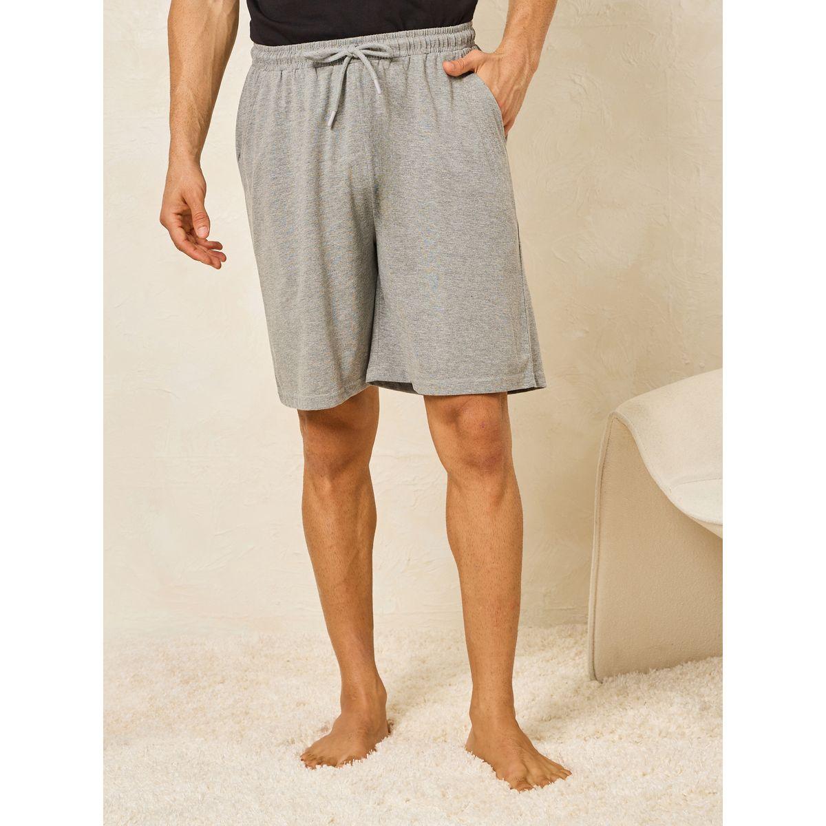 مجموعة من شورت وتيشيرت بياقة دائرية-men-clothing-nightwear-sets-image-4