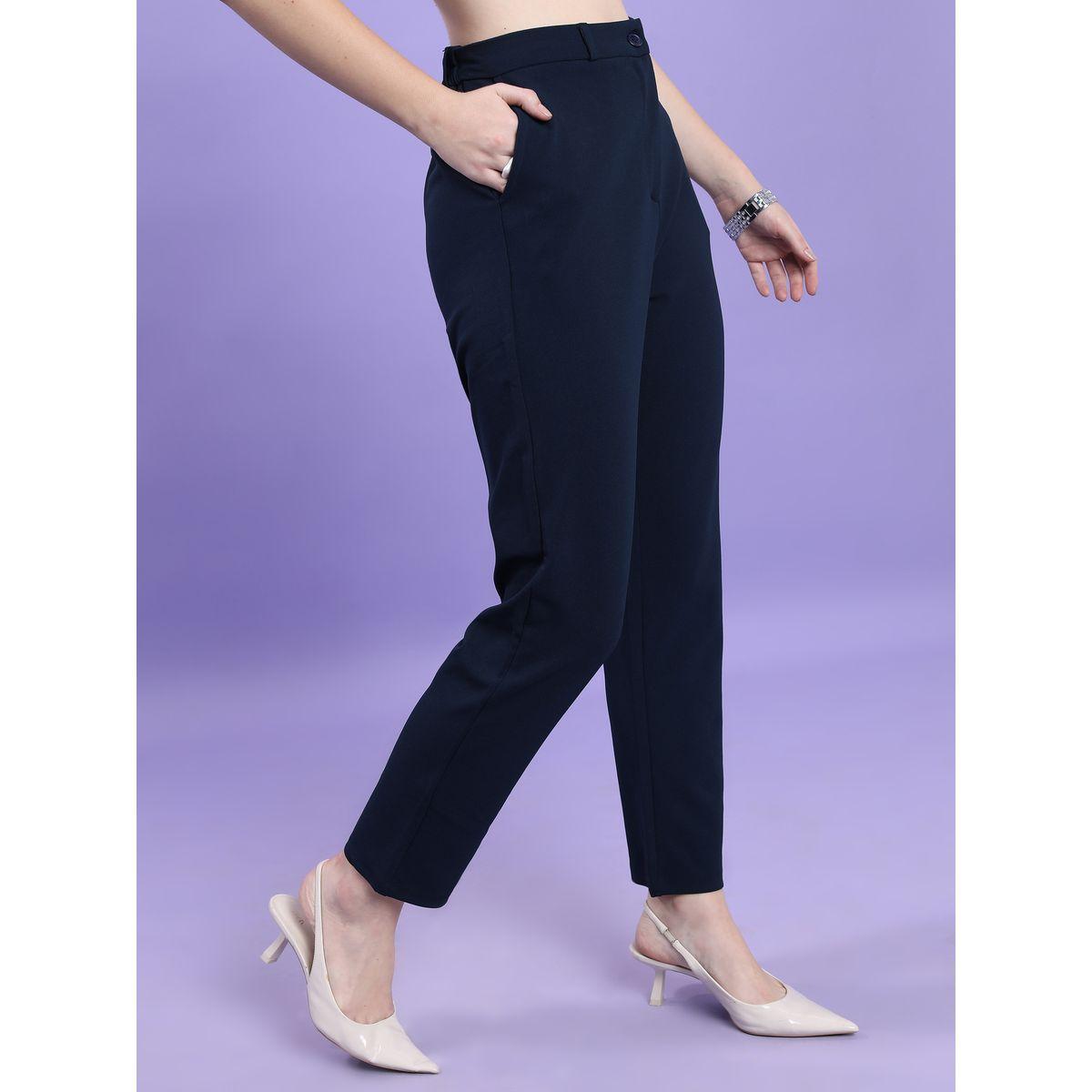 بنطال سادة بخصر عالي وجيوب طوكيو توكيز × ستايلي-women-clothing-bottoms-trousers-image-6
