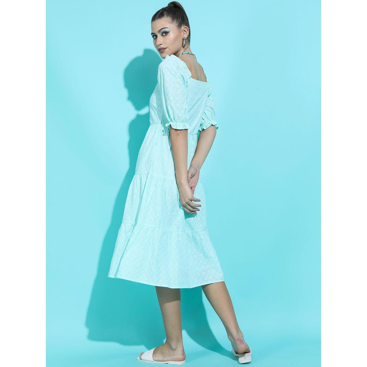 Tokyo Talkies X Styli  Embroidered V Neck Tiered Midi Dress-women-clothing-dresses-image-3
