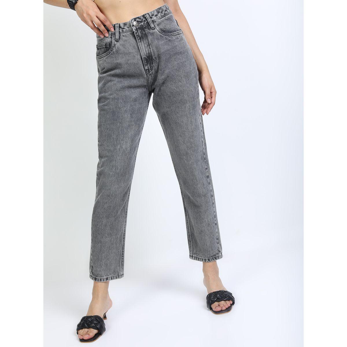 Tokyo Talkies X Styli  Mid Rise Light Fade Jeans with Pockets-women-clothing-bottoms-jeans-image-1