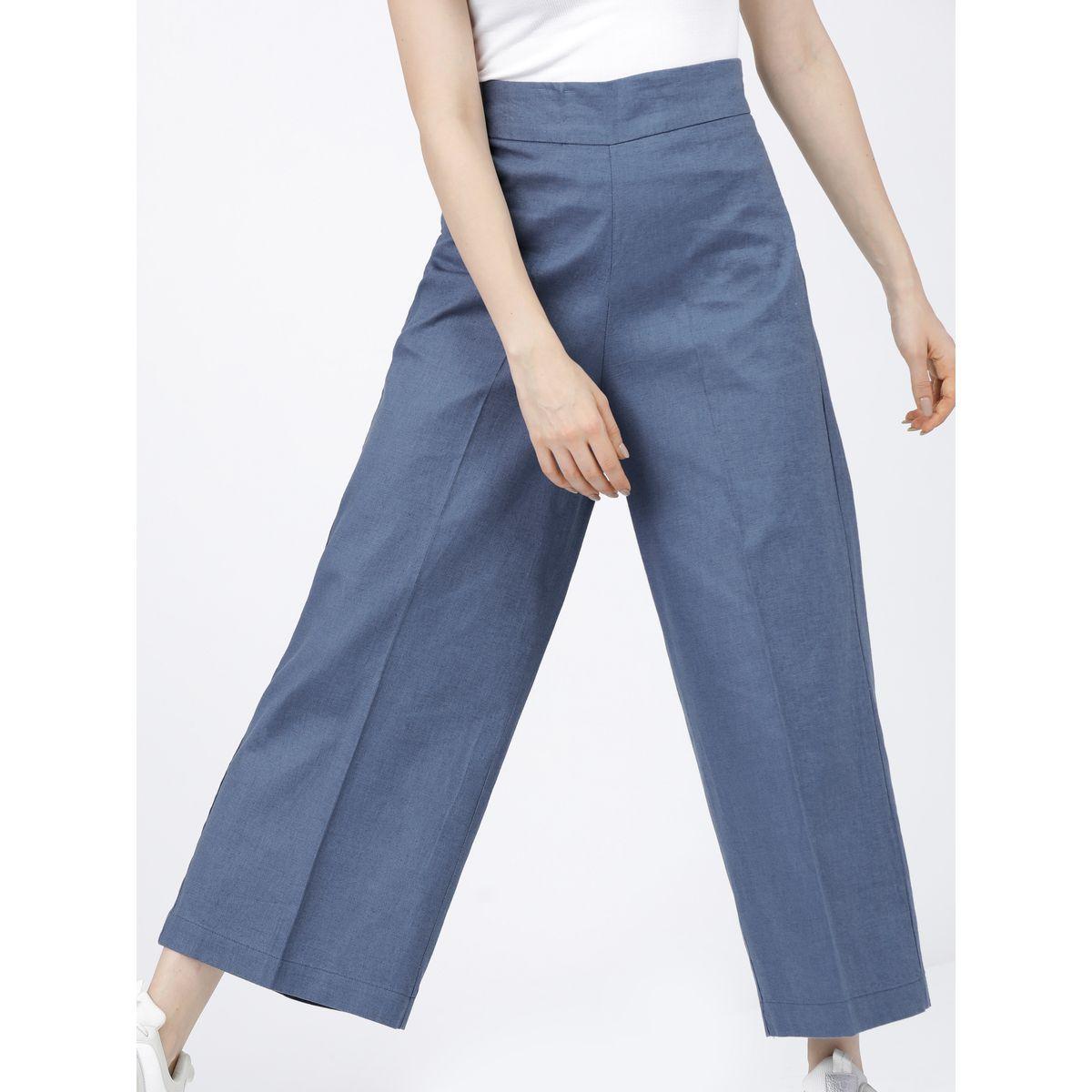 Tokyo Talkies X Styli  High Rise Wide Leg Culottes-women-clothing-bottoms-trousers-image-1