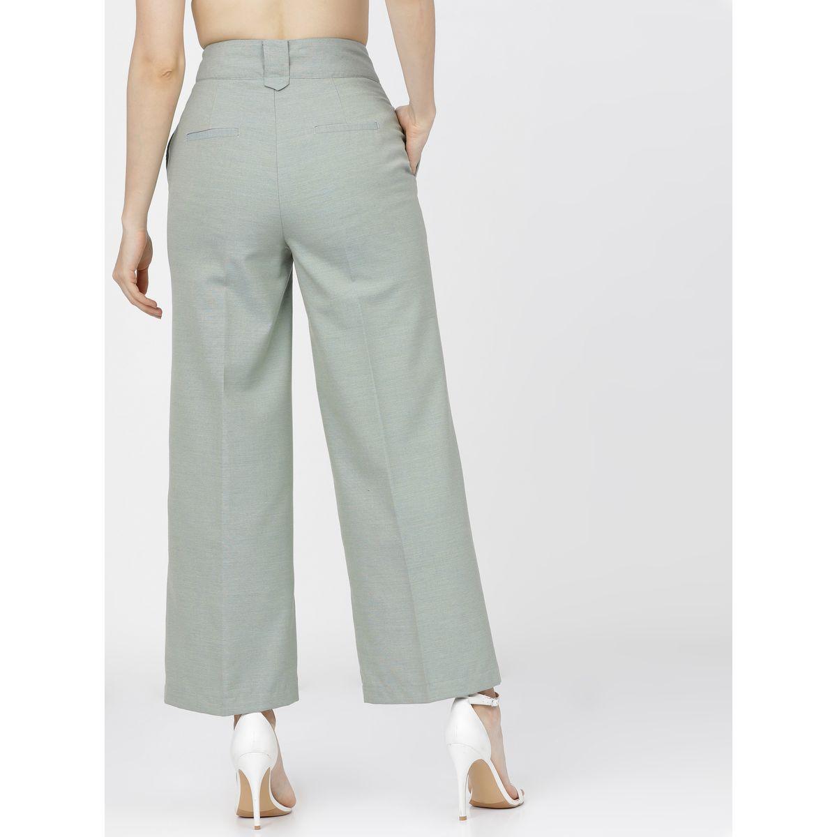 بنطال بحافة واسعة وفتحات حزام خصر طوكيو توكيز × ستايلي-women-clothing-bottoms-trousers-image-3