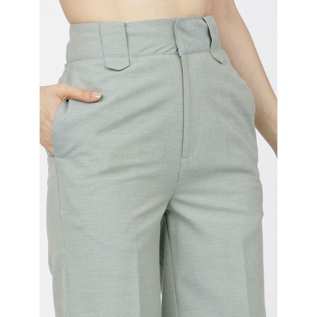 بنطال بحافة واسعة وفتحات حزام خصر طوكيو توكيز × ستايلي-women-clothing-bottoms-trousers-image-4