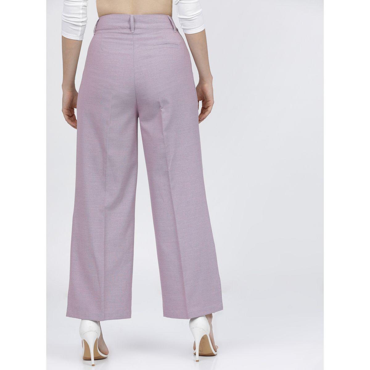 بنطال مزين بكسرات وخصر عالي طوكيو توكيز × ستايلي-women-clothing-bottoms-trousers-image-3