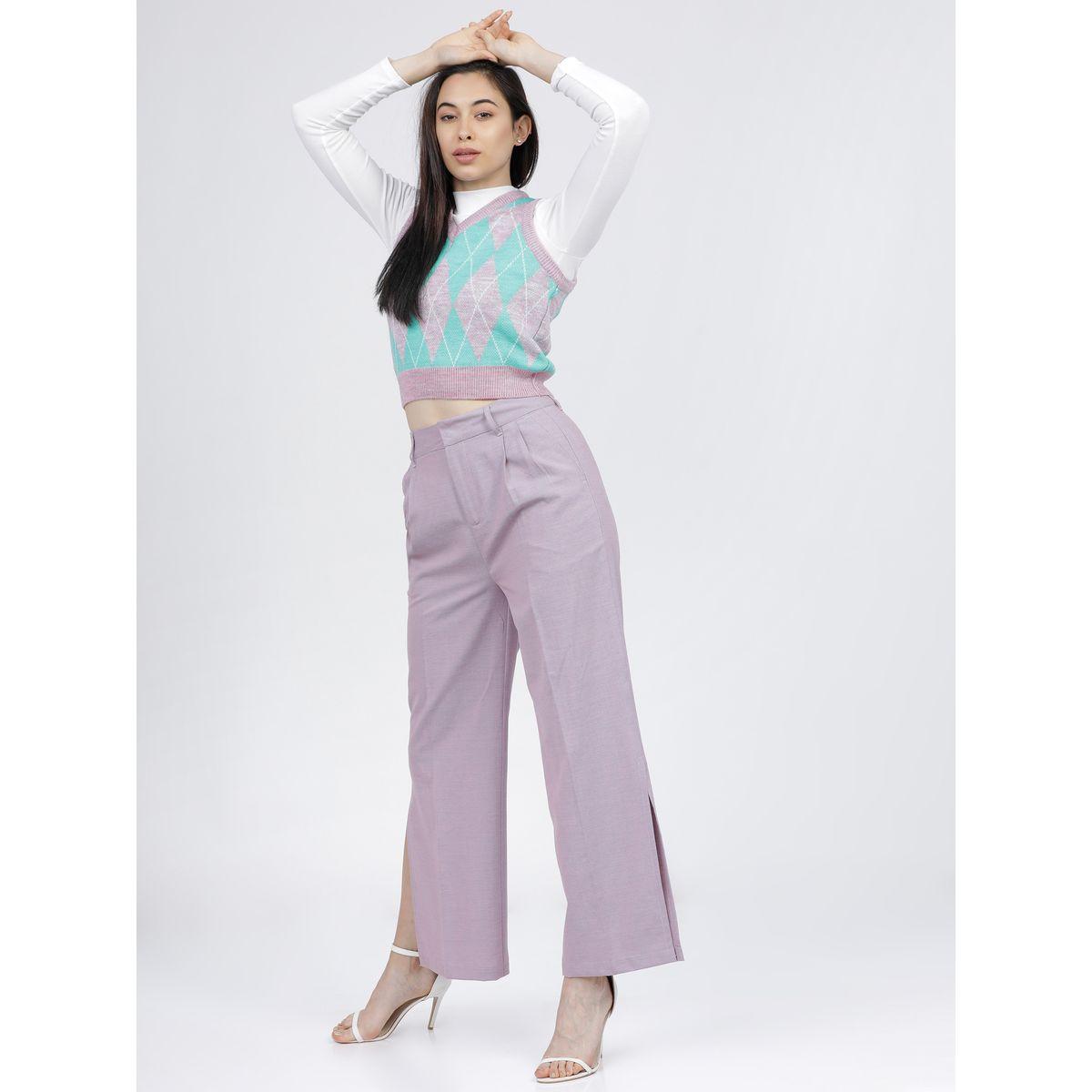 Tokyo Talkies X Styli  High Rise Pleated Detail Trousers-women-clothing-bottoms-trousers-image-5