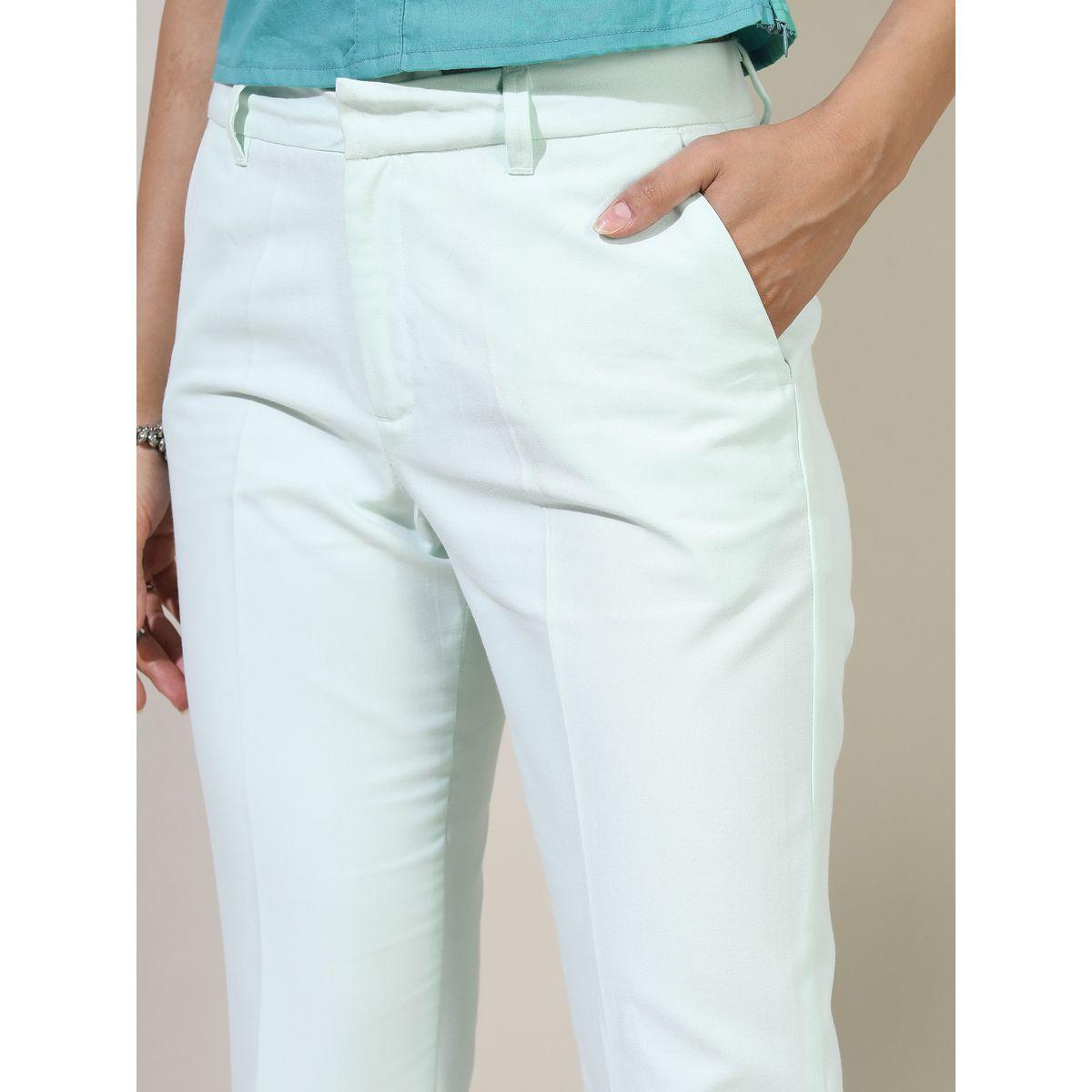 Tokyo Talkies X Styli  Solid Mid Rise Flared Trousers-women-clothing-bottoms-trousers-image-4