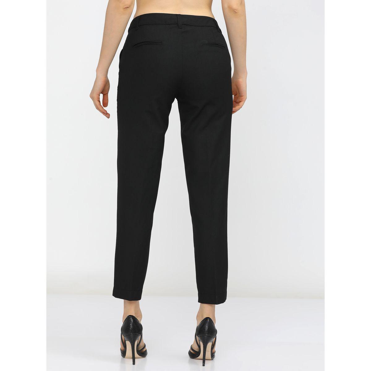 بنطال سادة قصير بخصر متوسط طوكيو توكيز × ستايلي-women-clothing-bottoms-trousers-image-3