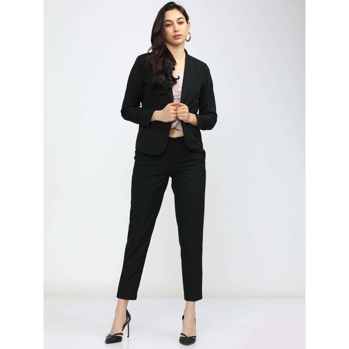 بنطال سادة قصير بخصر متوسط طوكيو توكيز × ستايلي-women-clothing-bottoms-trousers-image-5