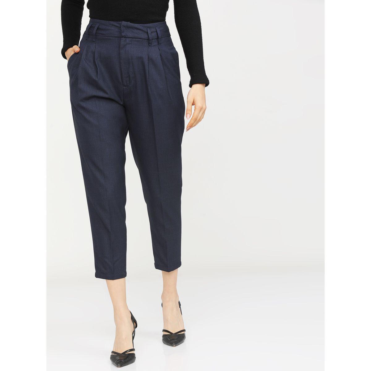 بنطال بقصة مستدقة وكسرات مع جيوب طوكيو توكيز × ستايلي-women-clothing-bottoms-trousers-image-1
