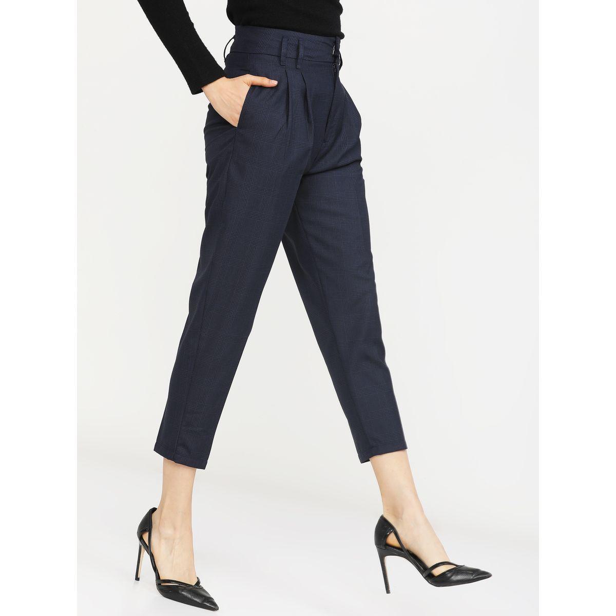 بنطال بقصة مستدقة وكسرات مع جيوب طوكيو توكيز × ستايلي-women-clothing-bottoms-trousers-image-6