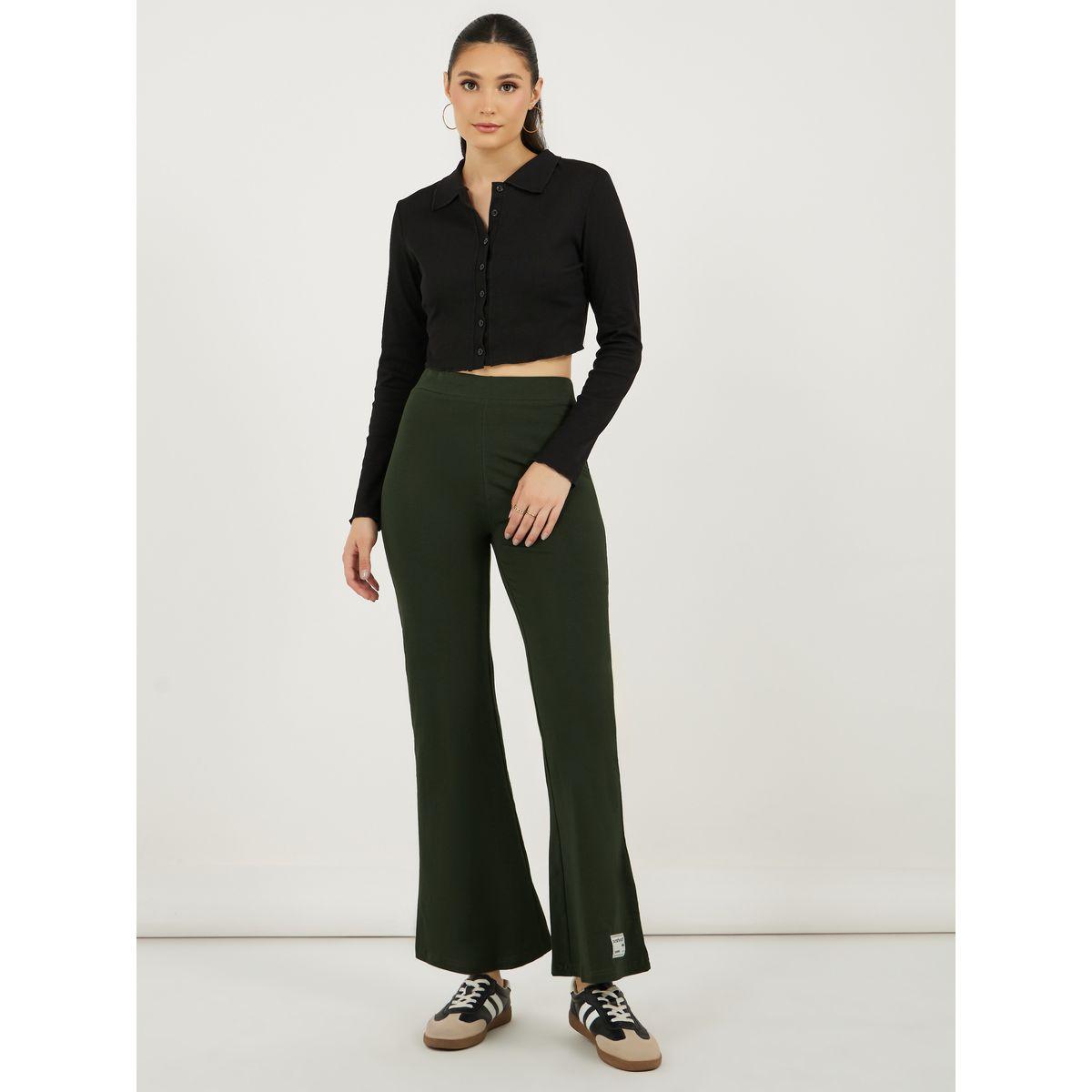 ليقنز واسع بطول الكاحل وخصر عالي-women-clothing-bottoms-leggings-image-1