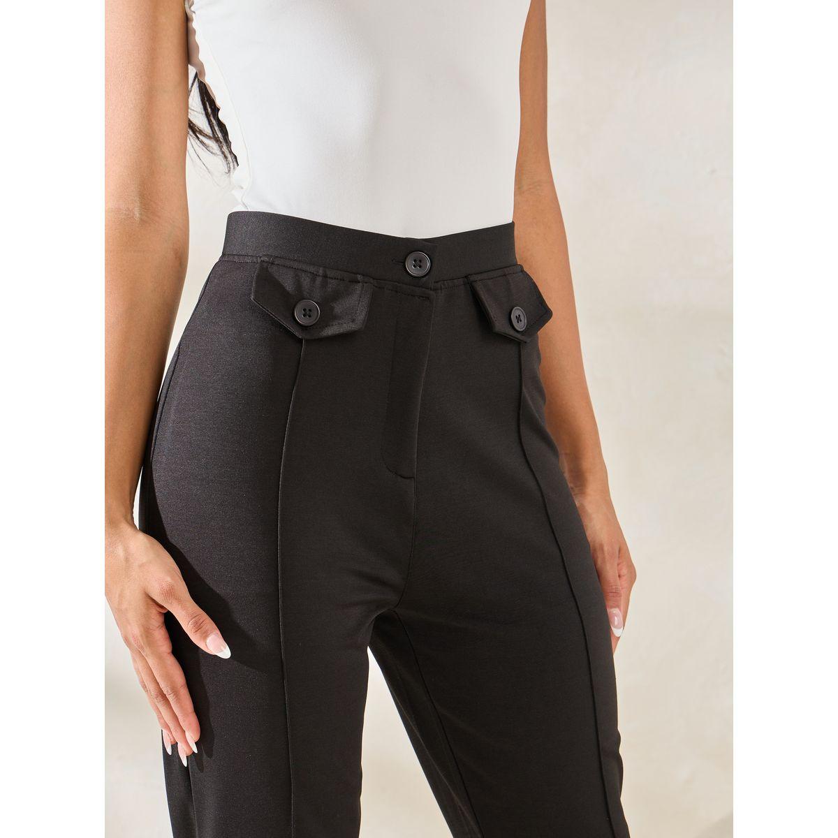 بنطال بطول الكاحل مع قصة سليم فت-women-clothing-bottoms-trousers-image-3
