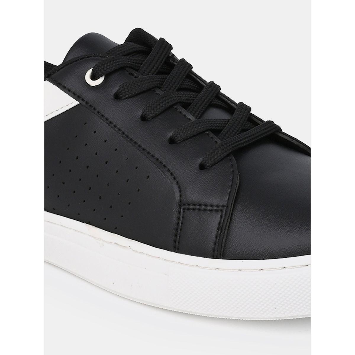 Styli Contrast Collar Lace Up Sneakers-men-shoes-sneakers-image-7