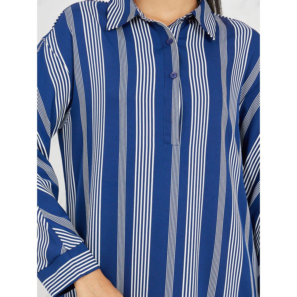Styli Striped Drop Shoulder Shift Maxi Dress-women-clothing-dresses-image-3
