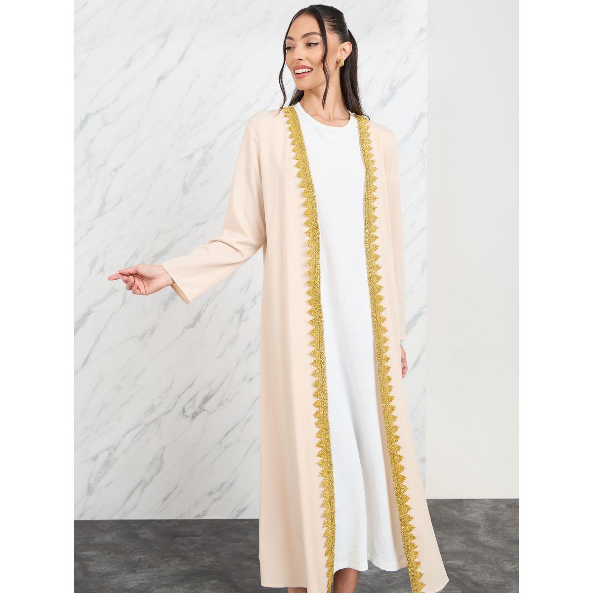 Styli Embroidered Lace Trim Midi Length Kimono-women-clothing-shirtsandblouses-shirts-image-2