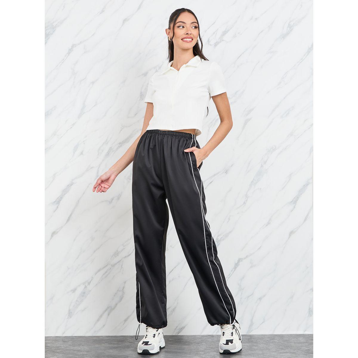 بنطال بتفاصيل محزوزة مع أربطة-women-clothing-bottoms-trousers-image-4