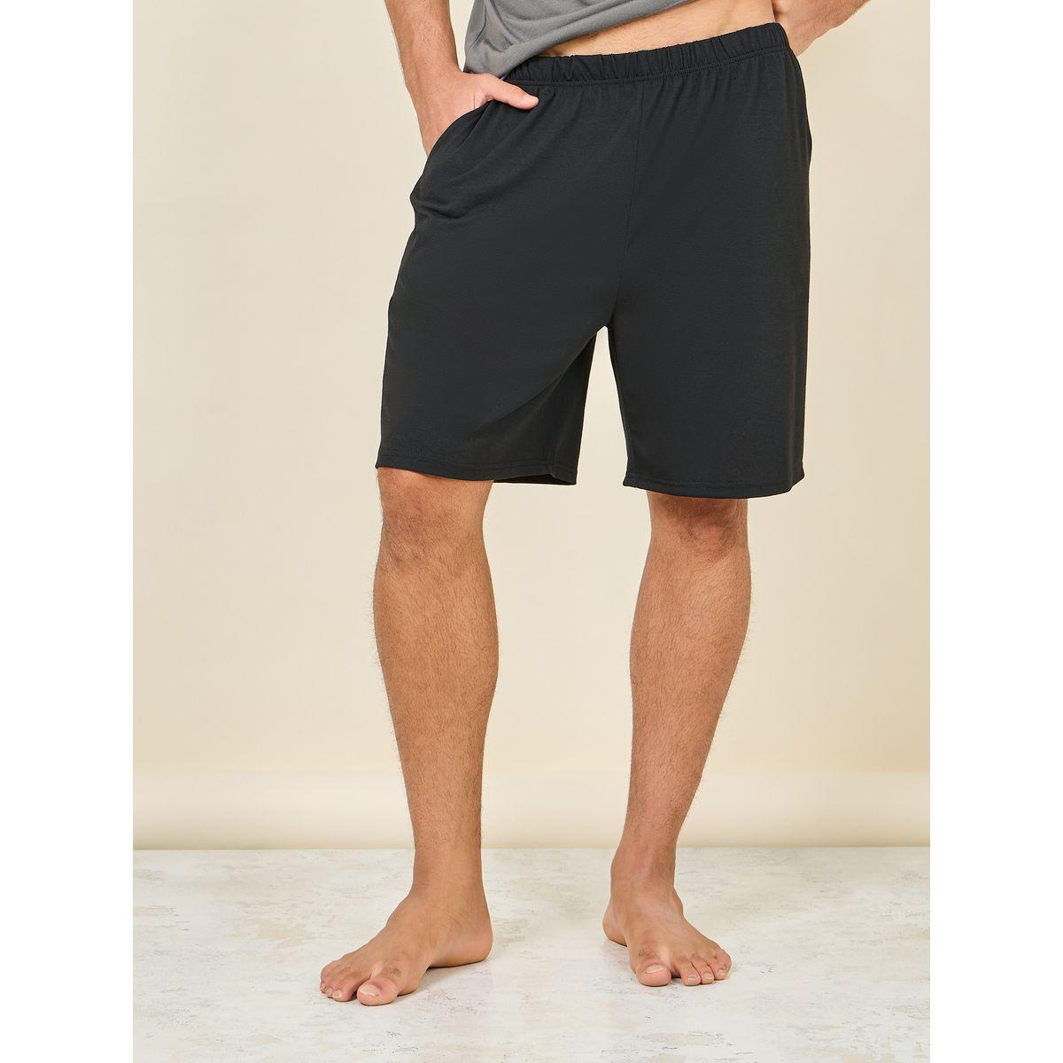 Styli Unwind Weekend Print Round Neck T-Shirt and Short Set-men-clothing-nightwear-sets-image-4
