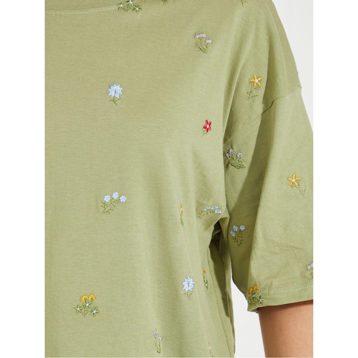 Styli Elevate Oversized All Over Floral Embroidered Front T-Shirt-women-clothing-tshirts-image-3