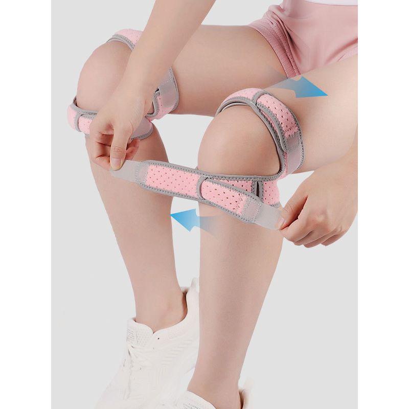 Styli Active Under & Over Knee Pain Relief Stabilizer Adjustable Strap Belt with Breathable Mesh-sports-gear-gym-image-1