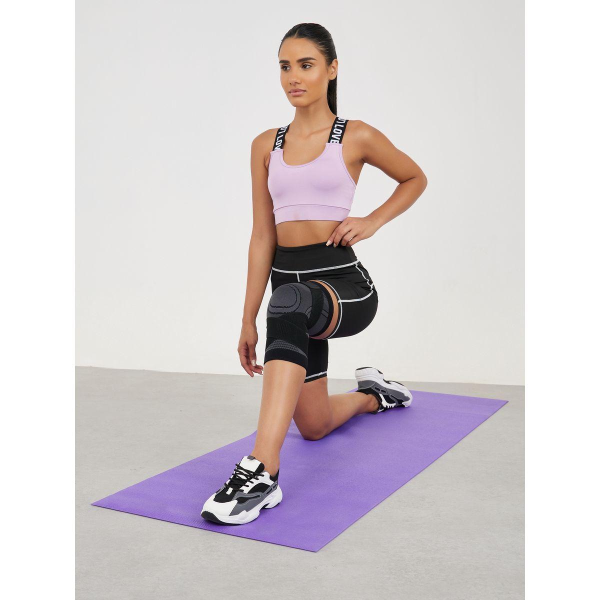 Styli Active Knee Brace Support with Adjustable Velcro Straps-sports-gear-gym-image-1