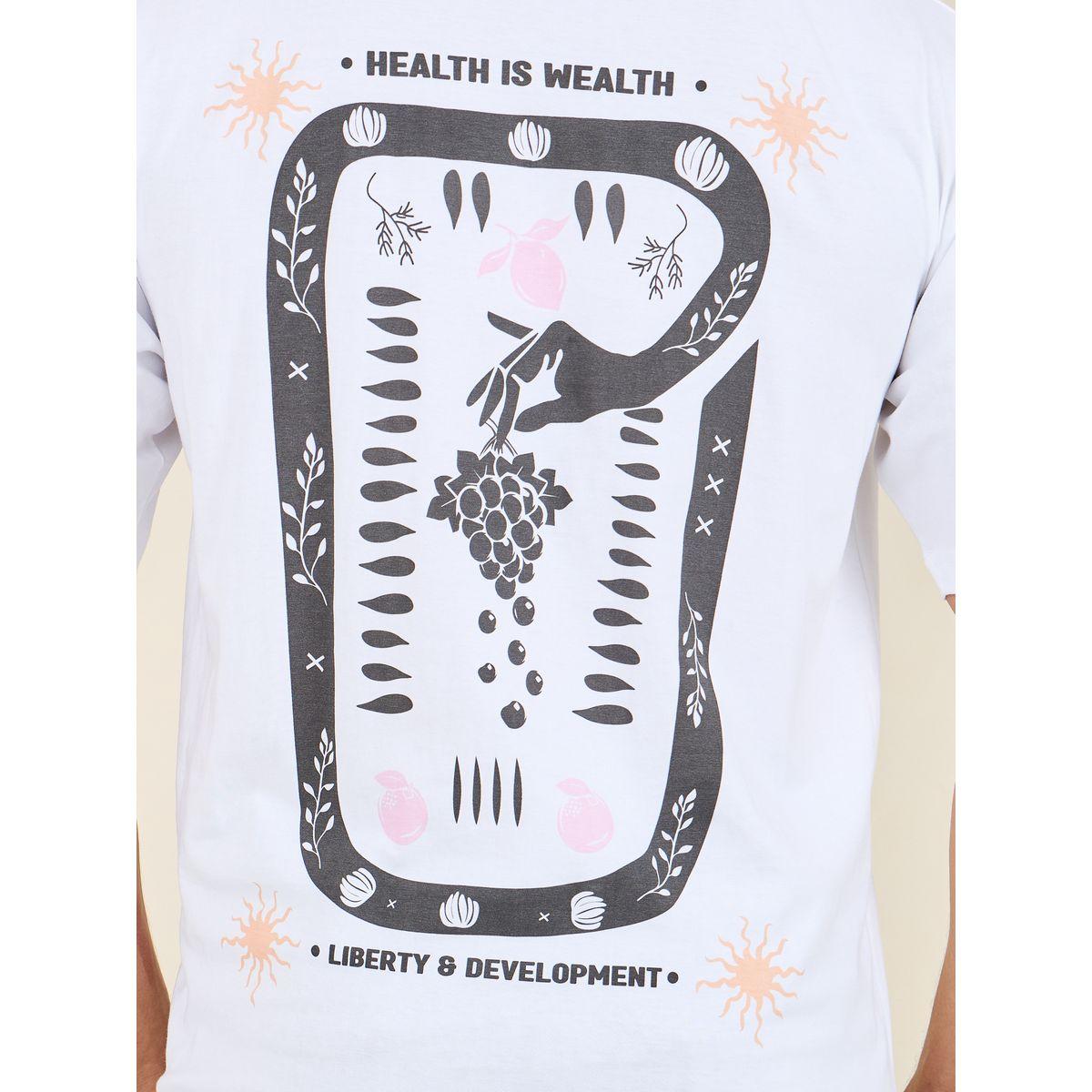 Styli Oversized Health Graphic Back Print Compact Jersey T-shirt-men-clothing-tshirtsandpolos-tshirts-image-4