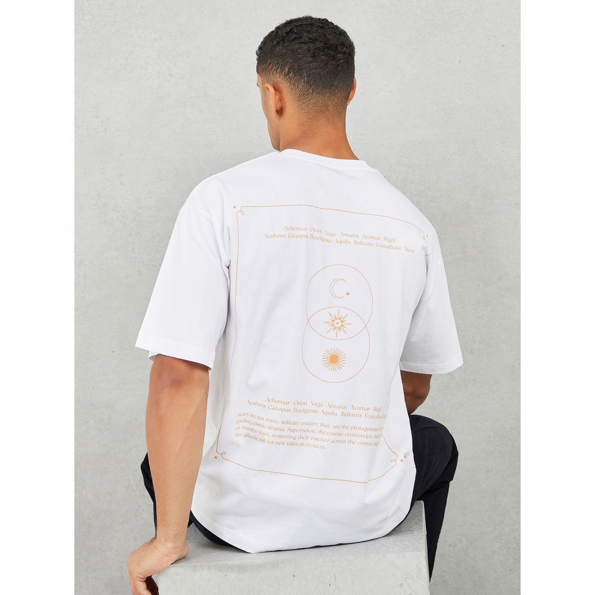 Styli Oversized Back Celestial Slogan Print Compact Jersey T-shirt-men-clothing-tshirtsandpolos-tshirts-image-1