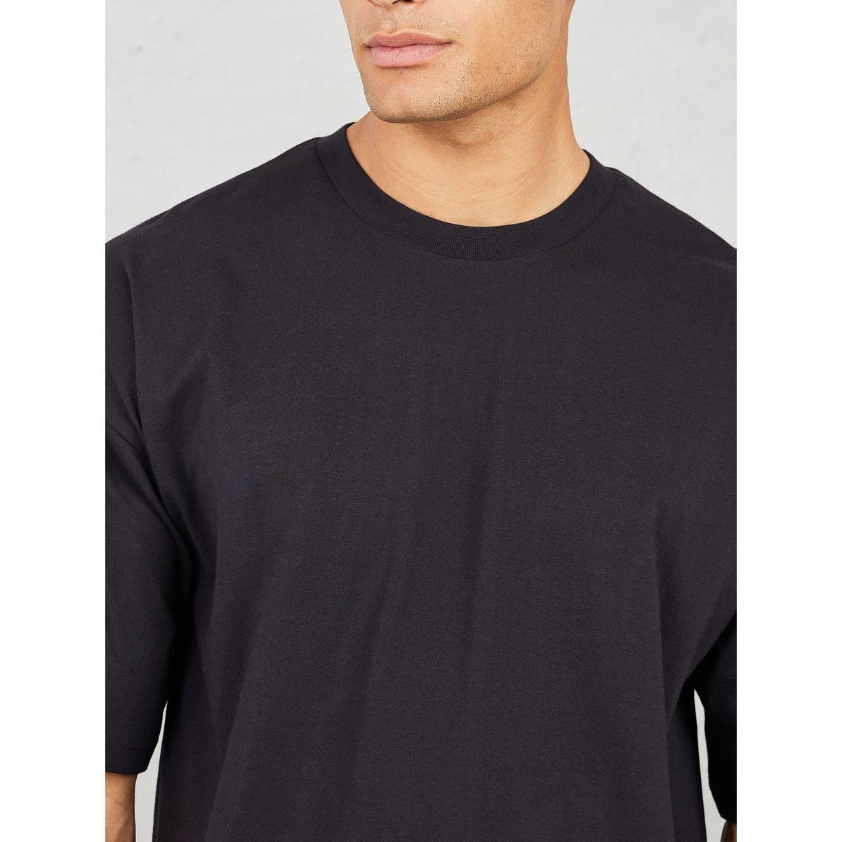 Styli Oversized Back slogan Print Compact Jersey T-shirt-men-clothing-tshirtsandpolos-tshirts-image-4