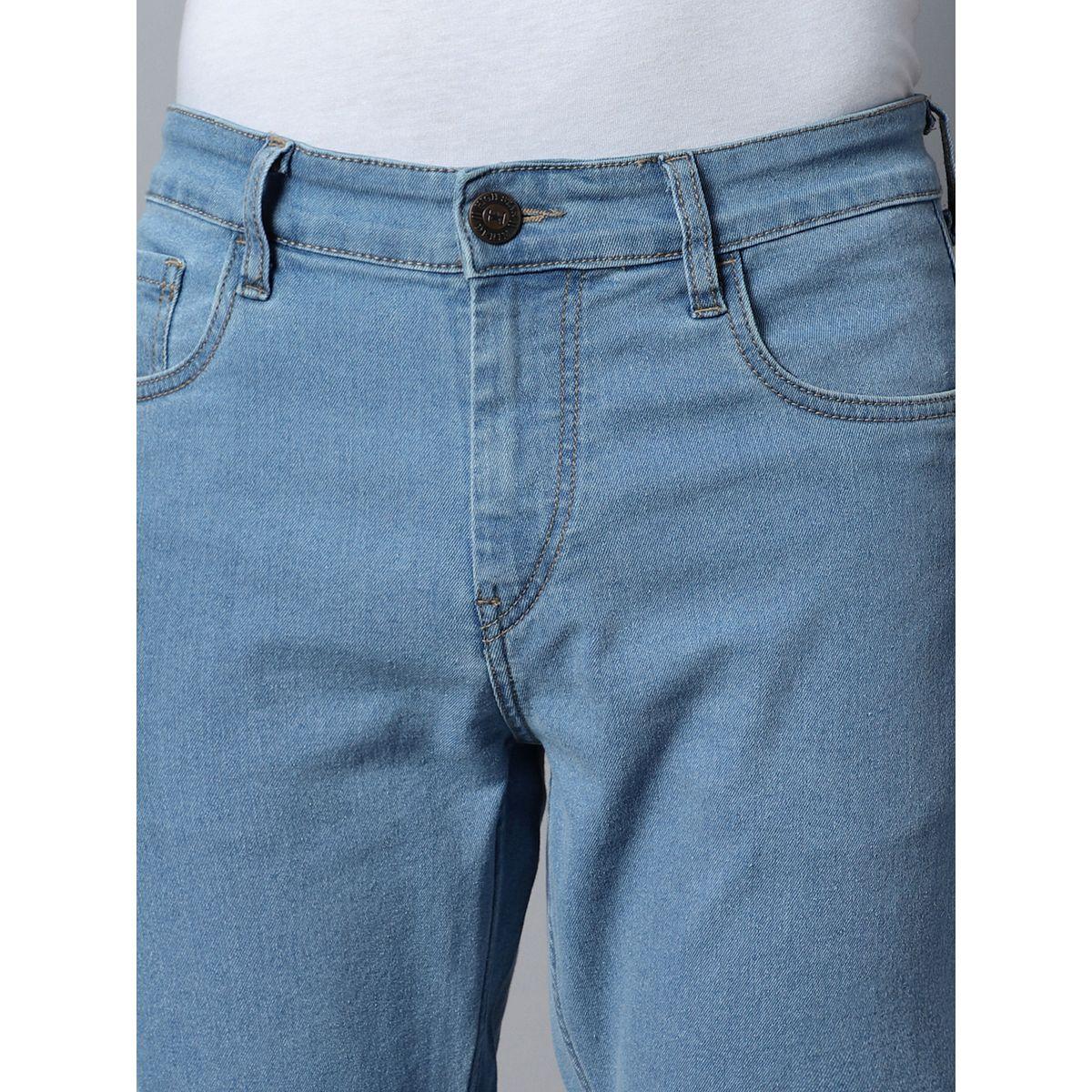 جينز بقصة مستقيمة وخصر متوسط هاي ستار × ستايلي-men-clothing-bottoms-jeans-image-3
