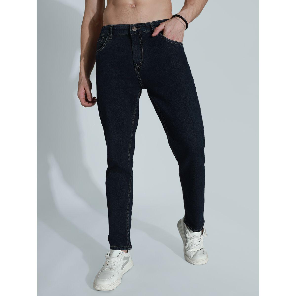 High Star X Styli Mid Rise Stretchable Straight Fit Jeans-men-clothing-bottoms-jeans-image-1