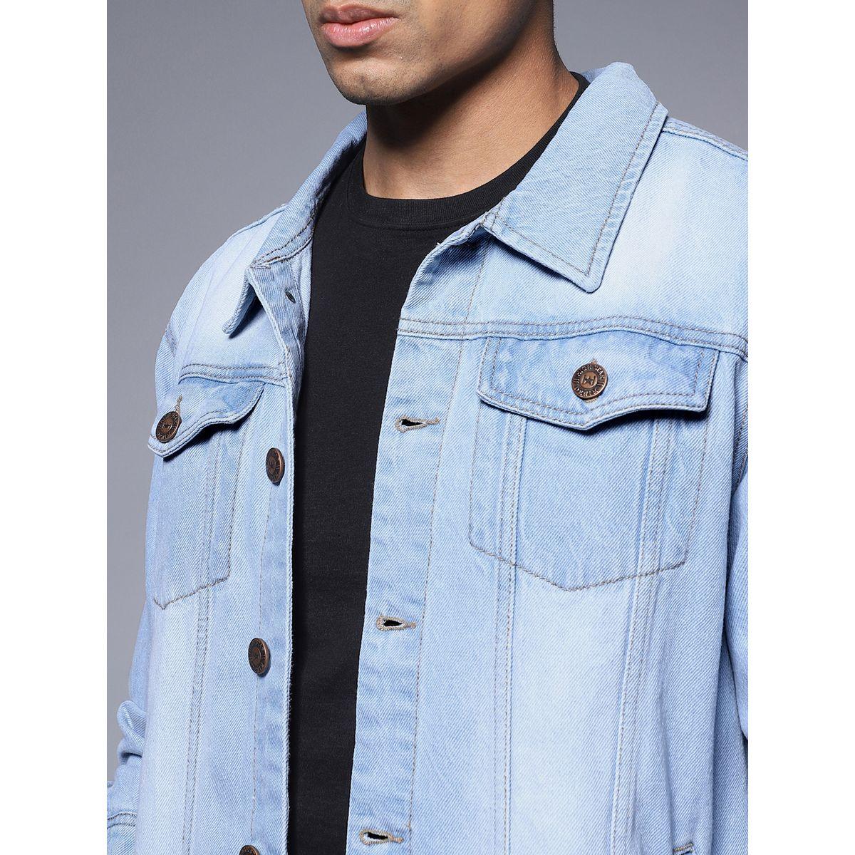 High Star X Styli Front Flap Pocket Detail Biker Denim Jacket-men-clothing-jacketsandblazers-jackets-image-2
