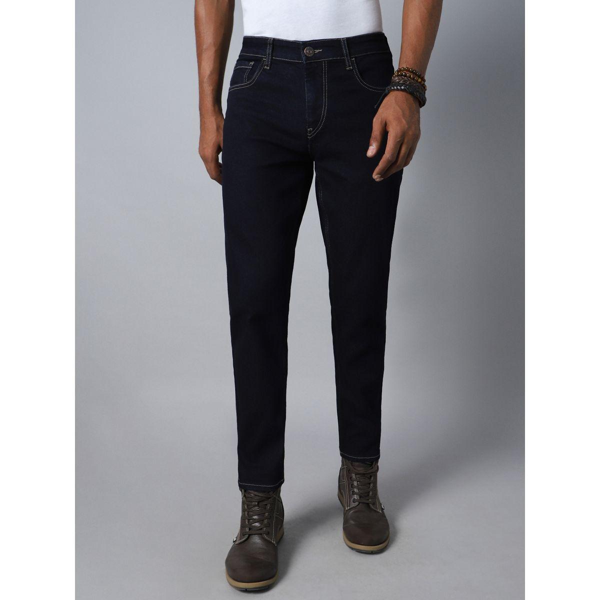 High Star X Styli Mid Rise Tapered Fit Stretchable Jeans-men-clothing-bottoms-jeans-image-1