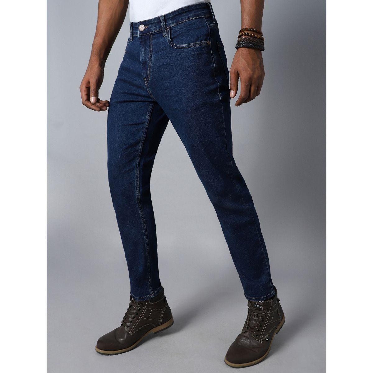 High Star X Styli Mid Rise Tapered Fit Stretchable Jeans-men-clothing-bottoms-jeans-image-1