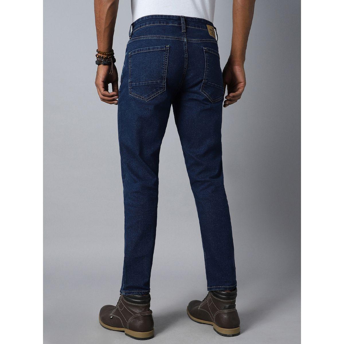 High Star X Styli Mid Rise Tapered Fit Stretchable Jeans-men-clothing-bottoms-jeans-image-2