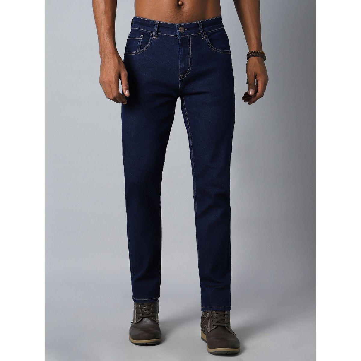 High Star X Styli Mid Rise Straight Fit Stretchable Jeans-men-clothing-bottoms-jeans-image-1