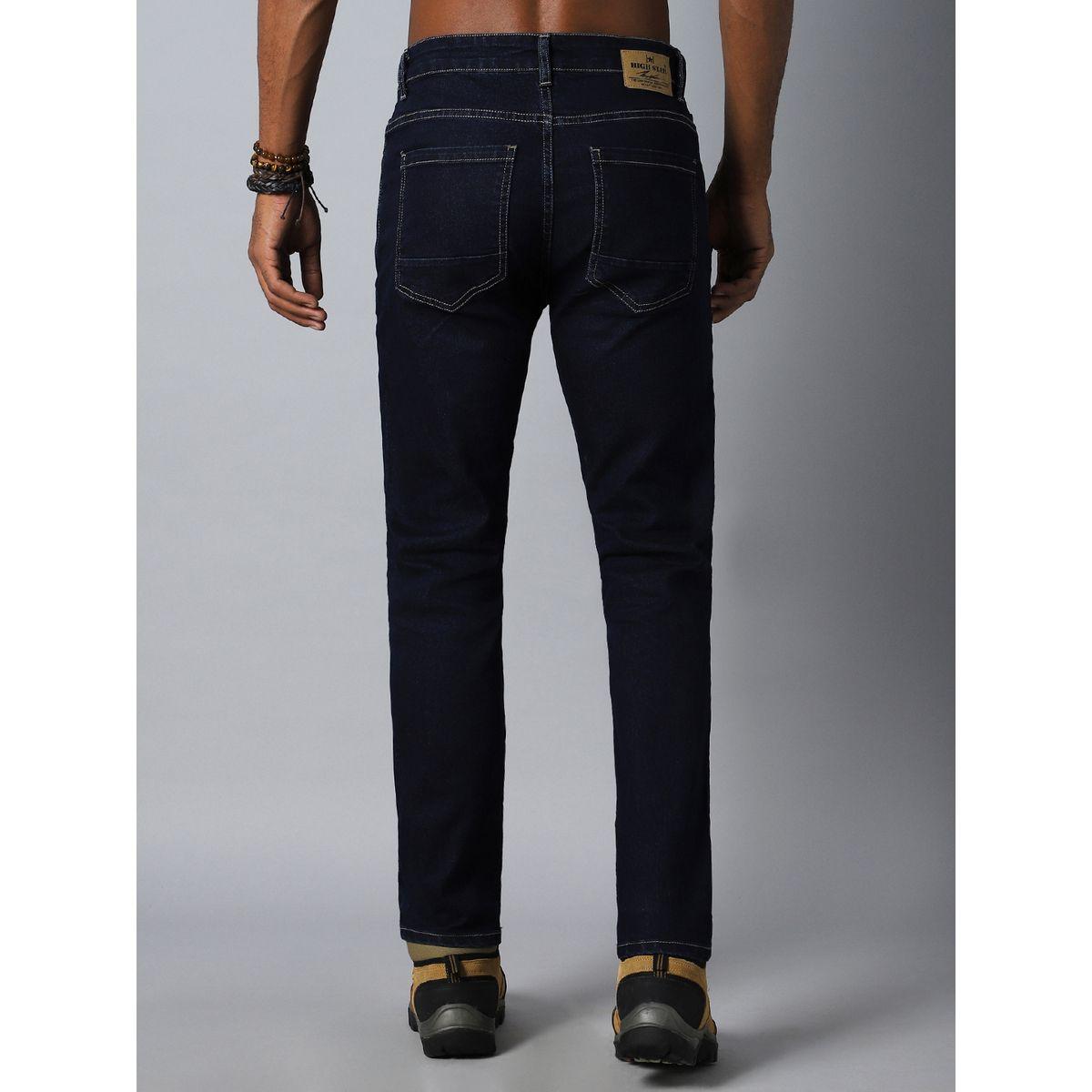 High Star X Styli Mid Rise Straight Fit Stretchable Jeans-men-clothing-bottoms-jeans-image-2